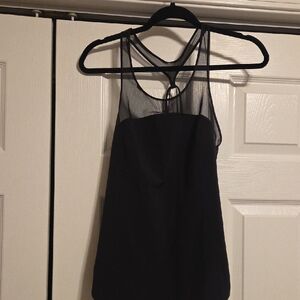 lululemon athletica Black Tank Top